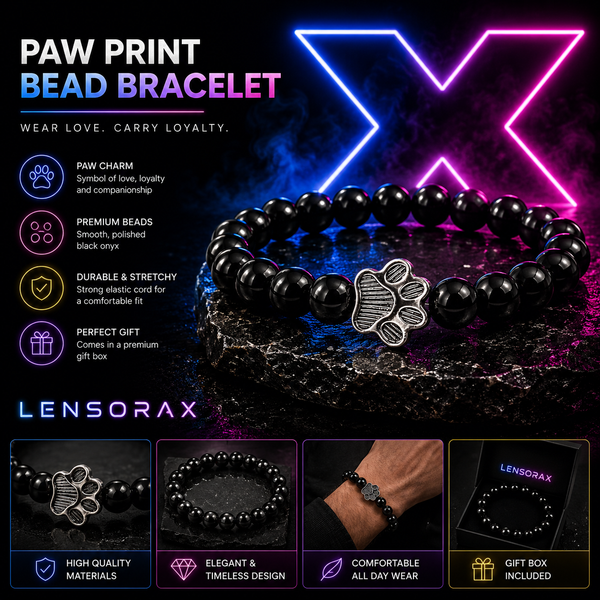 Paw Charm Bracelet