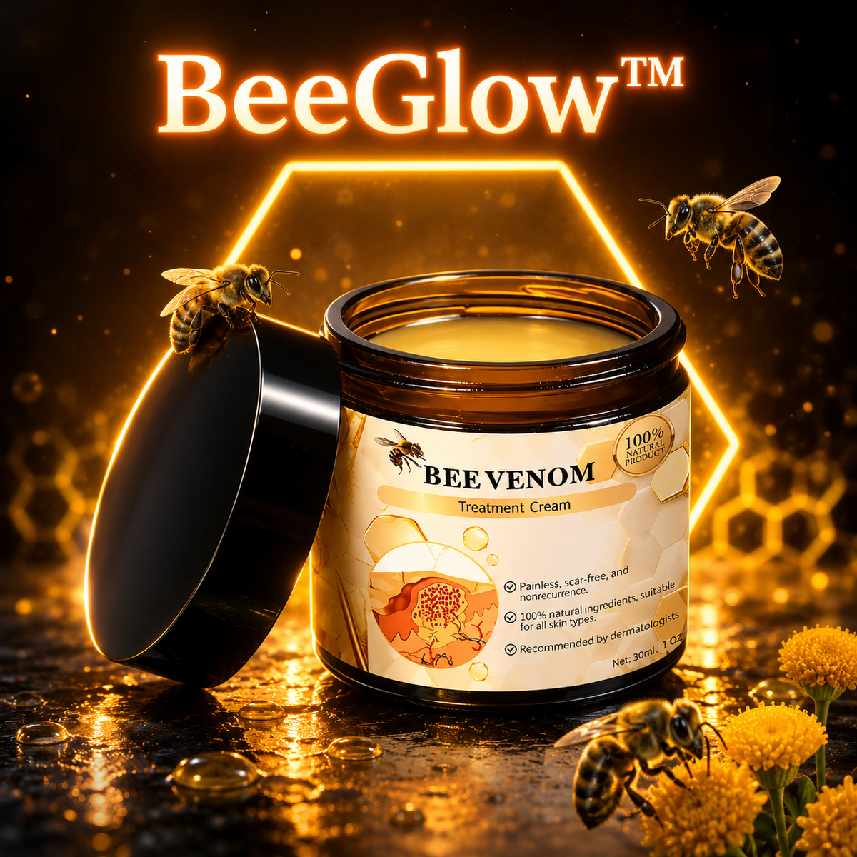 BeeGlow™- Bee Venom Therapy for Pain and Inflammation